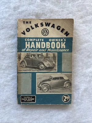 Справочник для полных владельцев Volkswagen Floyd Clymer 1957 1-е издание - Изображение 1 из 4