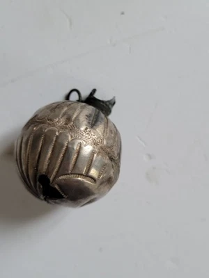 Ancien GRELOT de HOCHET de Bébé en argent  6 Grammes - Photo 1/4