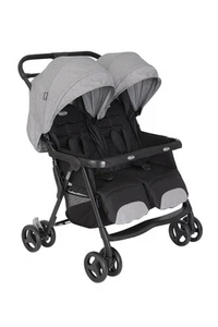 DuoRider™ Passeggino Doppio leggero con due sedute affiancate dalla nascita fino - Foto 1 di 12