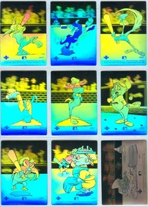 Comic Ball Series 1: Complete Hologram Set (9) 1990 Upper Deck - Picture 1 of 1
