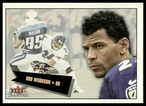 2001 Fleer Tradition #169 Rod Woodson Baltimore Ravens NM+ - Picture 1 of 2