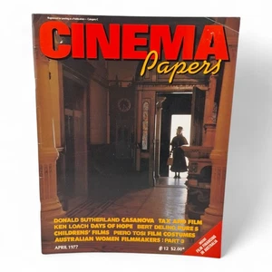 Australian Cinema Papers Magazine April 1977 Issue 12 Film Reviews Interview - Picture 1 of 8