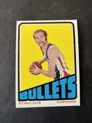 1972-73 Topps Basketball 🏀 #2 Stan Love ROOKIE Card RC (B) - Image 1 of 2