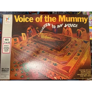 Vintage Milton Bradley Voice of the Mummy Board Game 1971 Egyptian Mystery Game - Picture 1 of 6