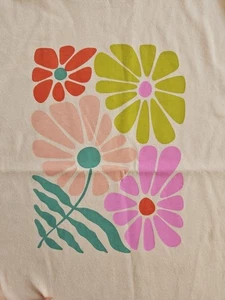 NWT HANNA ANDERSSON CORAL BLOOMS FLORAL RELAXED FIT TEE SHIRT 120 6 7 - Picture 1 of 4