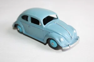 DINKY TOYS voiture Volkswagen Coccinelle Beetle bleu gris N° 181 Réf G422 - Afbeelding 1 van 7
