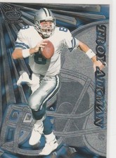 Troy Aikman Cowboys 1997 Pacific Dynagon Prism Silver