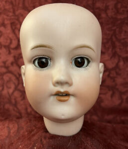 Antique German Bisque Socket Doll Head By Armand Marseille Mold 390n D.R.G.M.