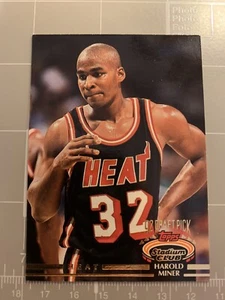 1992-93 Stadium Club #317 Harold Miner RC Miami Heat - Bild 1 von 2