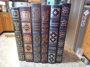 Easton Press Collector's Edition 100 Greatest Books Lot Of 6 Leather Bound Gold - Bild 1 von 19