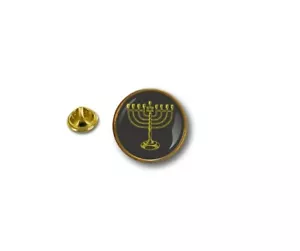 pin flag pin flag pin button pins pin Hebrew menora davidstern isisrael - Picture 1 of 1