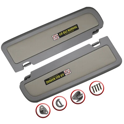 83280SNAA01ZC Set of 2 Sun Visor LH&RH For 2006-2008 Honda Civic 1.3L 2.0L l4 Foto 1 de 4