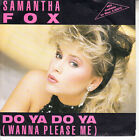 SAMANTHA FOX  Do Ya Do Ya (Wanna Please Me?) PICTURE SLEEVE 7" 45 rpm record NEW