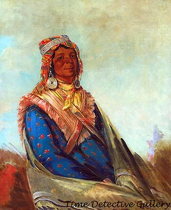 Hol-te-mal-te-tez-te-neek-ee, A Creek Indian - 1834 - Historic Art Print - Picture 1 of 1