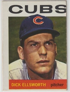 1964 Topps - DICK ELLSWORTH - #220 - Chicago Cubs - Picture 1 of 2
