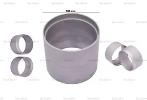 Quality 100 mm Aluminium 2 Part Mould Rings Delft Clay Peterobond Sand Casting - Picture 1 of 4
