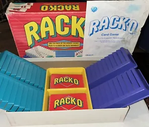 Juego de Cartas Racko 1992 De Colección Parker Brothers Diversión Familiar Edades 8 a Adulto COMPLETO - Imagen 1 de 10