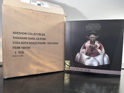 Sideshow Star Wars EXCLUSIVE Yoda Jedi Master 1:6 Scale MIB 2013 Complete - Image 1 of 4