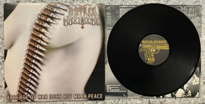 Impaled Nazarene – Absence Of War Does Not Mean Peace ; 2001 IMPORT LP 1ST PRESS - Image 1 of 3