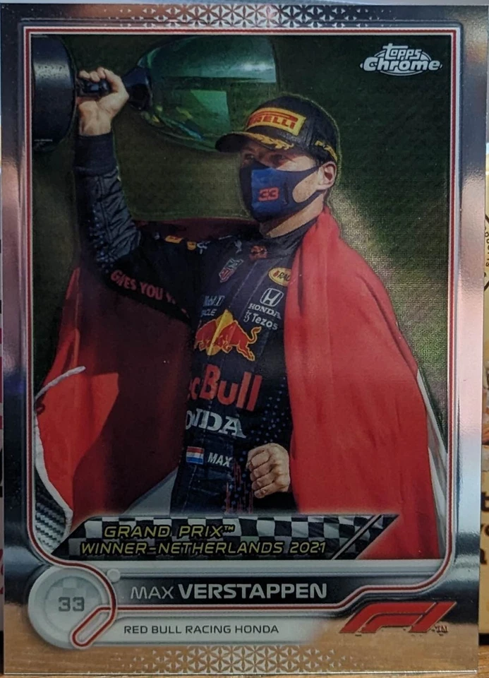 Topps Chrome 2022 Formula 1 Max Verstappen #163 - Image 1 of 2