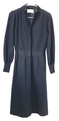 Vestido tejido lana negro vintage CIAO talla 6 Foto 1 de 4