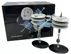 STAR TREK offizielle Raumschiffe SONDERAUSGABE #28 JUPITERSTATION mit MAGAZIN ADLERMOSS - Bild 1 von 8