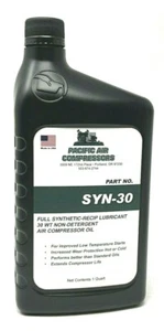 Air Compressor Oil Non Detergent Synthetic Oil For Piston Compressors One Quart - Picture 1 of 2