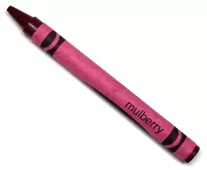 Crayola Crayon Mulberry Vintage Binney & Smith Retired Color Unused New - Picture 1 of 3
