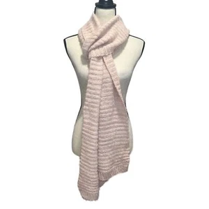 NWT BCBGENERATION ROSE SMOKE FUZZY SCARF - Picture 1 of 4