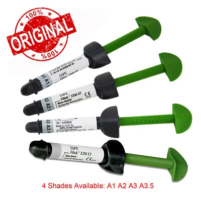 Dental Universal Cure Light Nano Hybrid Restorative Composite Resin Syringe ALL - Image 1 of 4