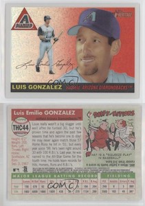 2004 Topps Heritage Chrome Refractor /555 Luis Gonzalez #THC44