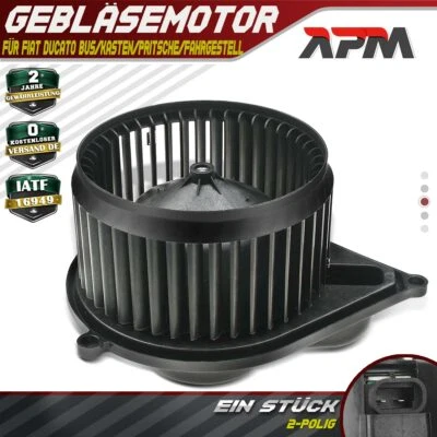 Motor ventilador interior 228W para Fiat Ducato Bus 230 244 caja plataforma - Imagen 1 de 4