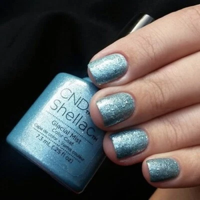 CND Shellac Glacial Mist 7,3 ml Neu Nagellack Top Super Qualität UV LED  - Bild 1 von 4