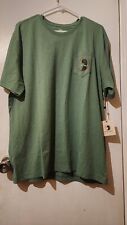 Duck Head Men's Logo Short Sleeve T-Shirt Cotton Heather Green Size XL MRSP$38
