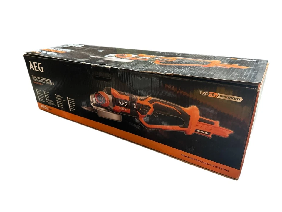 AEG 18V Akku-Winkelschleifer BEWS18-230BL Brushless ohne Akku - Bild 1 von 1