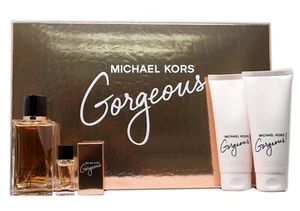 MICHAEL KORS GORGEOUS 4 PIECE GIFT SET EAU DE PARFUM SPRAY 100 ML/3.4 FL.OZ. - Picture 1 of 1