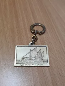 Porte clé Bateau LA Pinta 1492 Christophe Colomb - Imagen 1 de 3