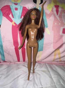 Vintage Barbie Fashion Fever Kayla bambola ~ labbra chiuse ~ nuda per quercia - Foto 1 di 18