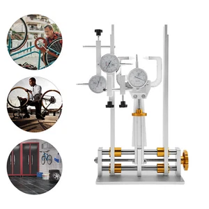 Platform Bike Wheel Hub Display Stand Bicycle Repair Truing Mechanic Tool New - Picture 1 of 15