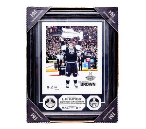 LA Kings 2012 Stanley Cup Champions Photograph Two 39mm Silver Plated Medallions - Picture 1 of 7