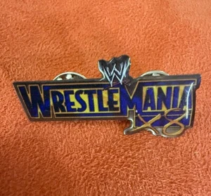 WWE WRESTLEMANIA 18 OF 40 COLLECTORS PIN - TRIPLE H JERICHO SKYDOME TORONTO NEW - Picture 1 of 2