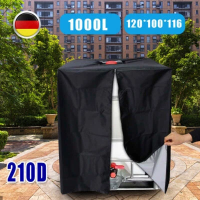 IBC Container 1000L Wassertank Abdeckplane Thermohülle Schutzhülle Schutzhaube. - Bild 1 von 4