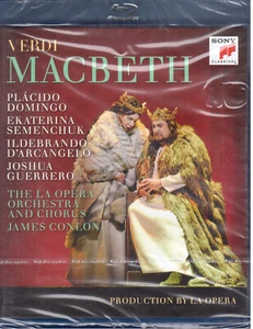 VERDI Macbeth Blu-ray NEW Placido Domingo - Picture 1 of 2