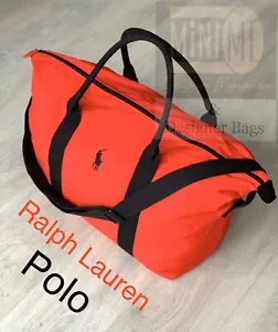 RALPH LAUREN Polo Red Men's Holdall Travel Gym Weekend Duffle Bag Brand new - Picture 1 of 5