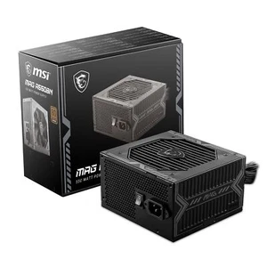 MAG A550BN Bloc d'alimentation Prise EU - 550W Certifié 80 Plus Bronze PSU AT... - Photo 1/5
