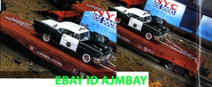 LIONEL 26906 CORGI 57 CHEVY & 17515 NS FLATCAR W/ TRACTORS & CAR STD "O" NEW - Picture 1 of 2