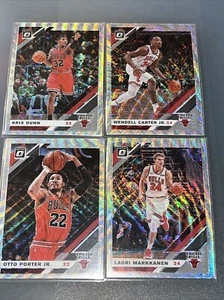 Tarjetas de baloncesto ópticas NBA 4 2019-20 Silver Wave Prizms Chicago Bulls Markkanen - Imagen 1 de 5