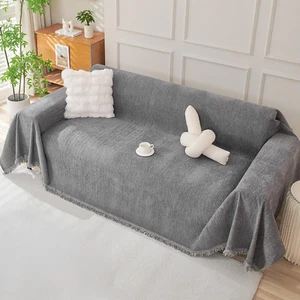 Couch Cover for Dogs Washable Chenille Sofa Cover Sectional Couch Covers for 3 C - Picture 1 of 7