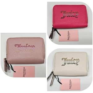 Juicy Couture Breaking The Rules Double Medium Zip Geldbörse ABHOLUNG Pink Ivory Blush - Bild 1 von 19