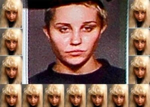 AMANDA BYNES MUG SHOT GLOSSY POSTER PICTURE PHOTO mugshot new shave wig lol 2046 - Picture 1 of 1